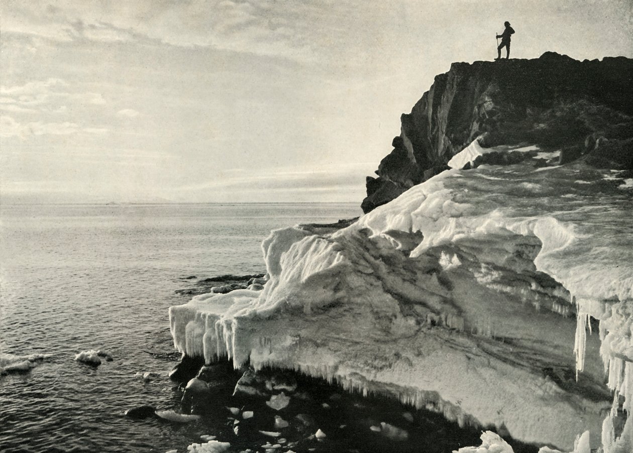 Cape Royds, Looking North, c19101913, 1913 av Herbert Ponting