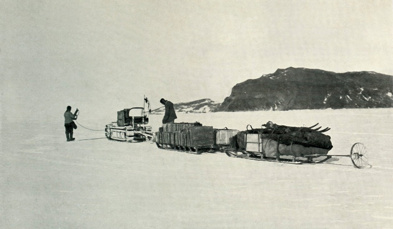 Days Motor Under Way, november 1911, 1913 av Herbert Ponting