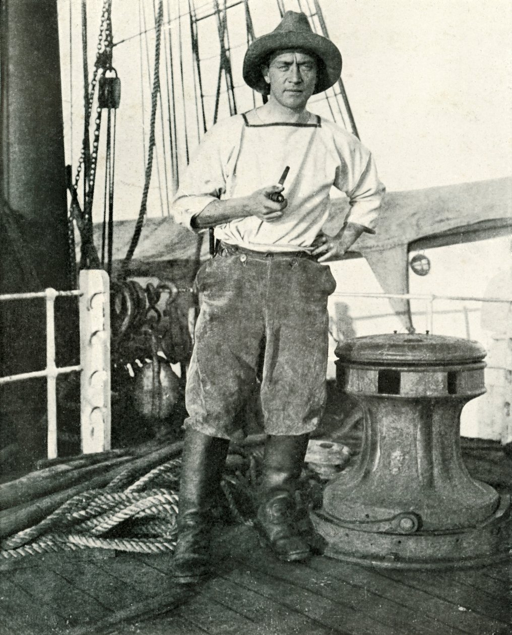 Løytt. H. E. De P. Rennick, c19101913, 1913 av Herbert Ponting