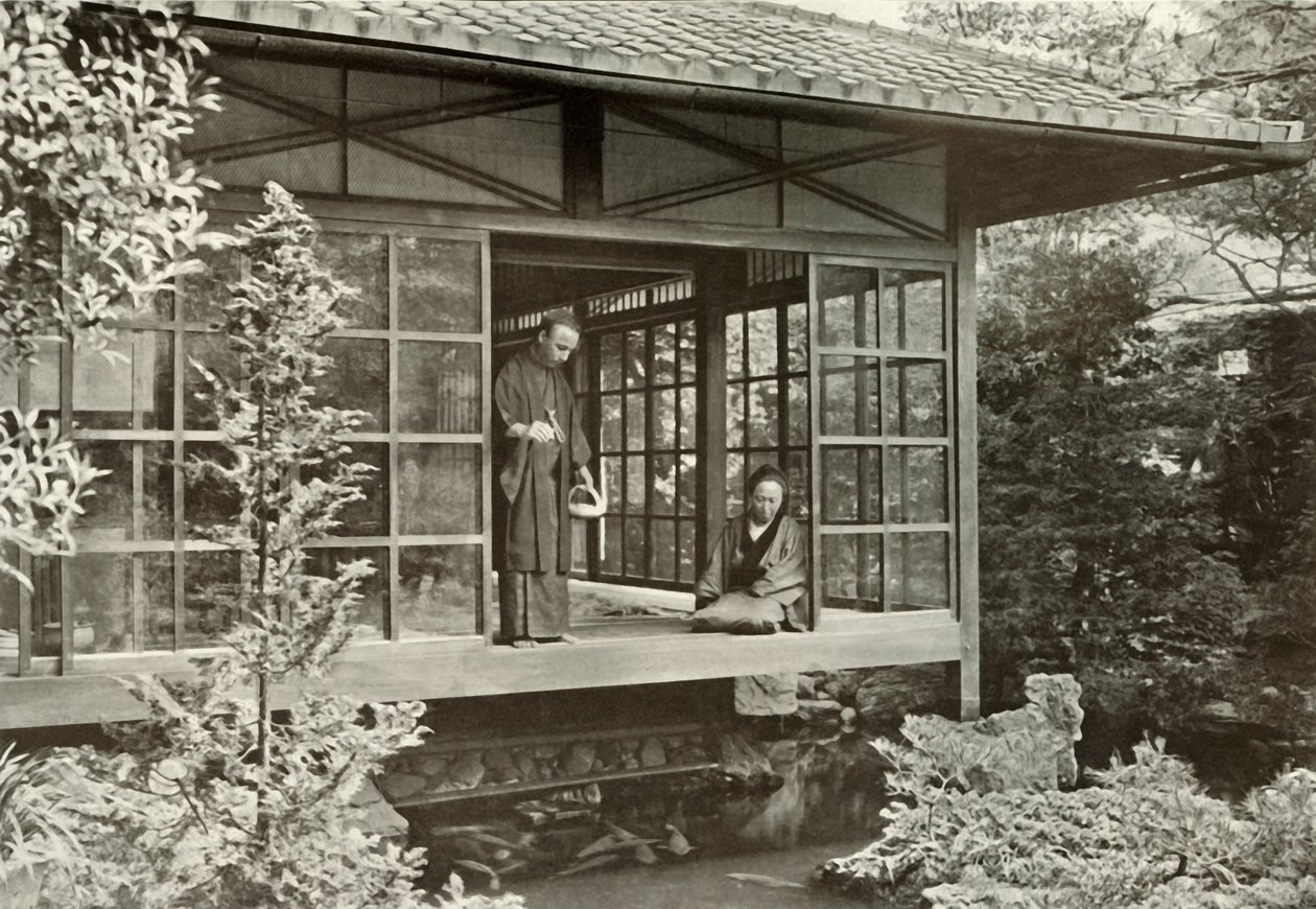 Namikawa San mater karpene hans, 1910. av Herbert Ponting