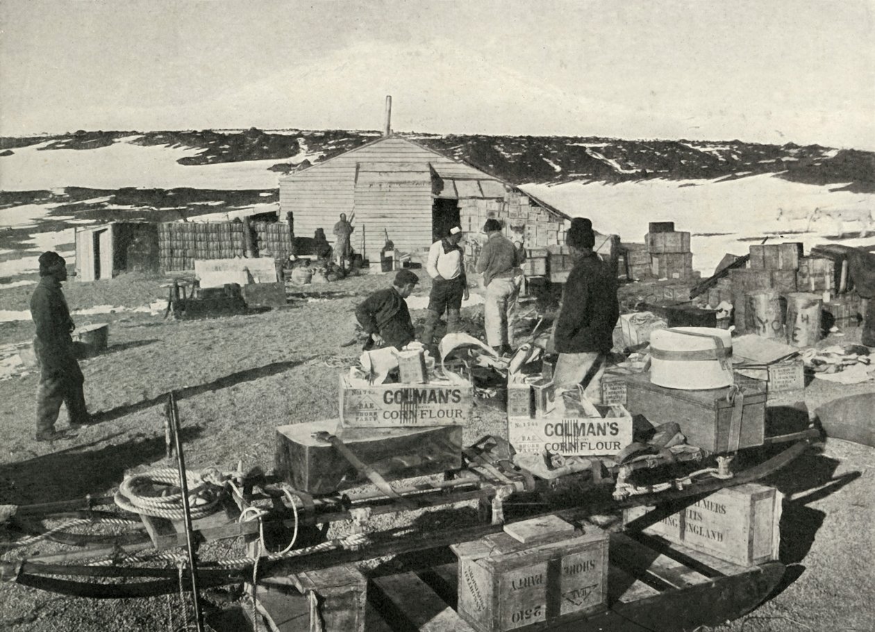 Tilstanden en uke etter landing, 1911, 1913 av Herbert Ponting