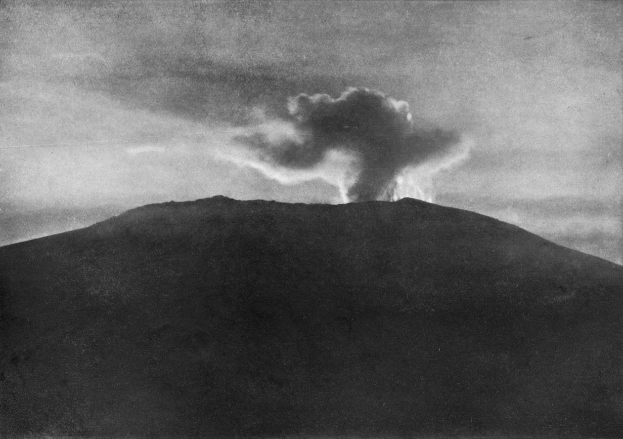 Toppmøtet til Erebus-fjellet, c1910-1912, 1913 av Herbert Ponting