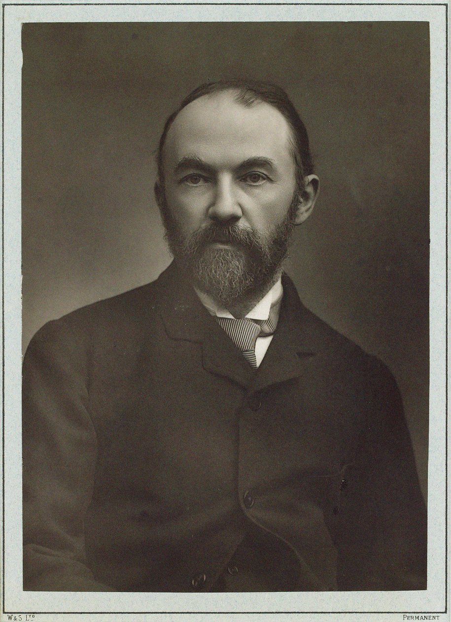 Portrett av forfatteren Thomas Hardy 1840-1928. av Herbert Rose Barraud