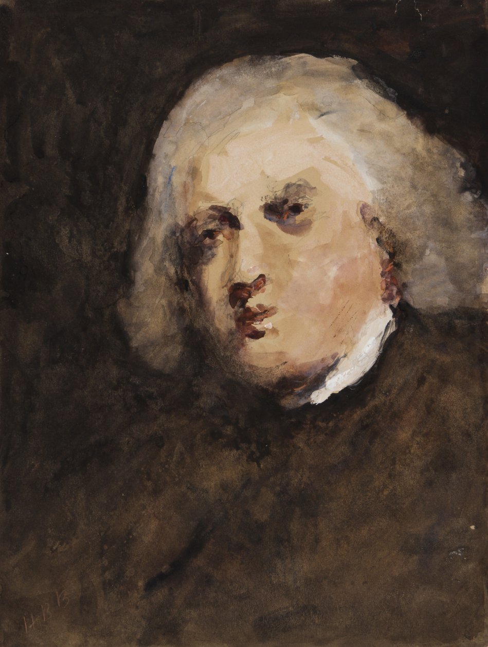 Dr Johnson, etter Reynolds (wc og gouache på papir) av Hercules Brabazon Brabazon