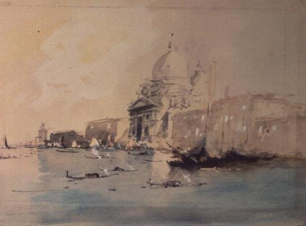 La Salute, Venezia av Hercules Brabazon Brabazon