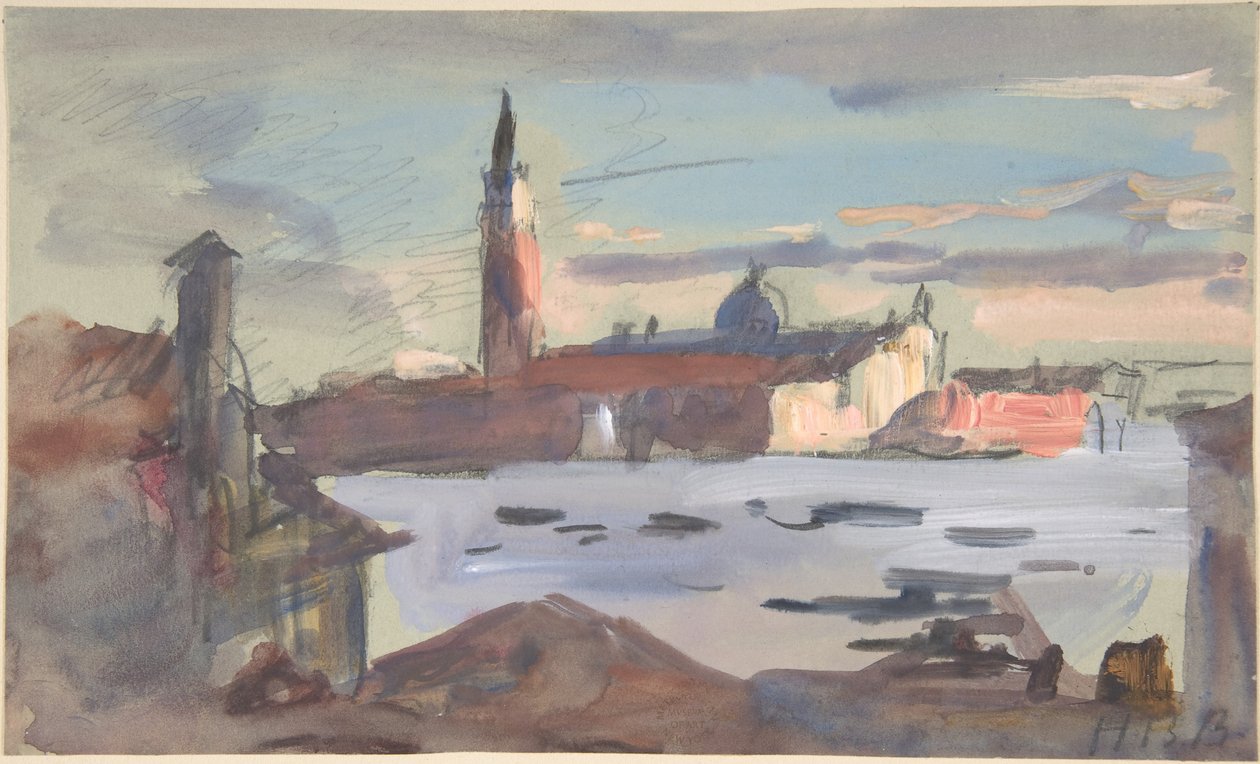 San Giorgio Maggiore, Venezia av Hercules Brabazon Brabazon