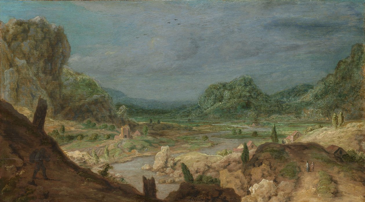 River Valley, ca. 1626-30 av Hercules Segers