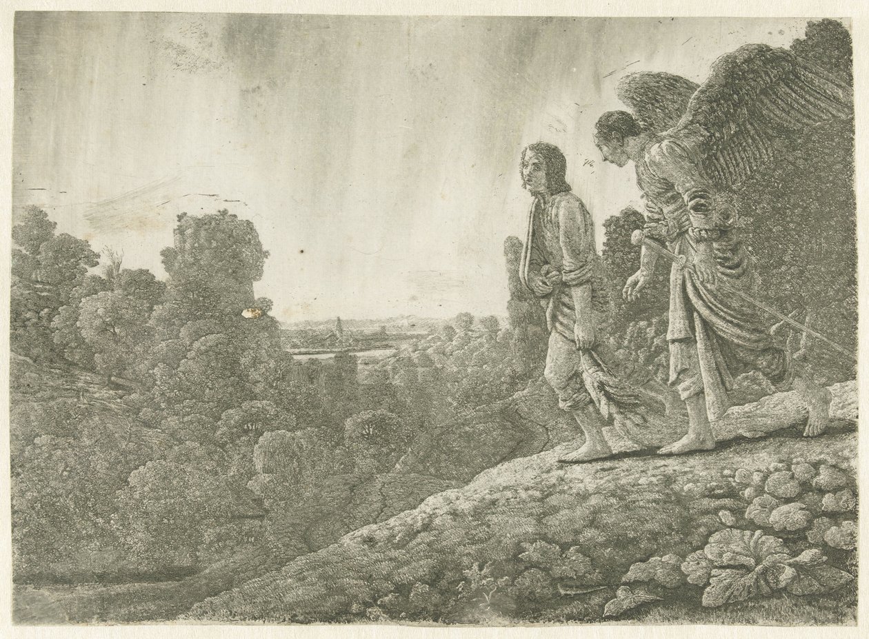 Tobias og engelen av Hercules Segers