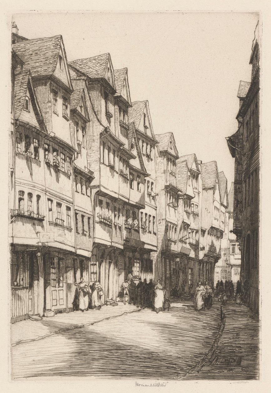 Klostergasse, Frankfurt av Herman Armour Webster