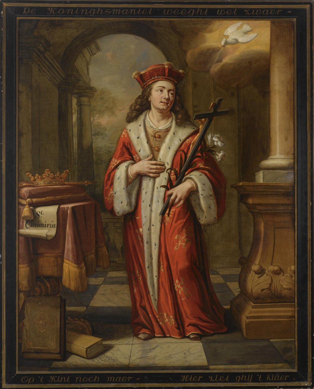 Saint Casimir Jagiellon av Herman Collenius