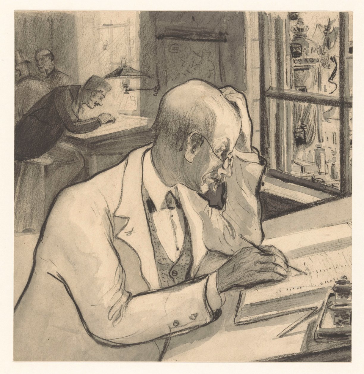 Kontorfullmektig av Herman Heijenbrock (possibly)