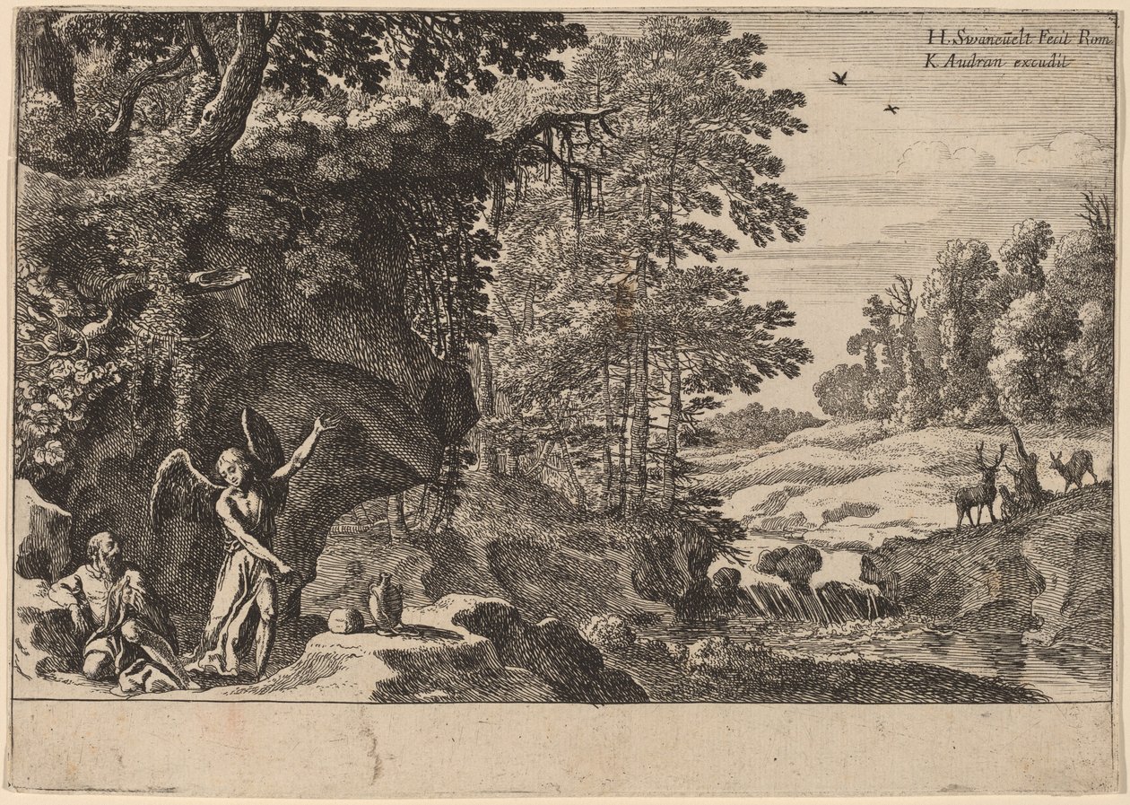 Elias i villmarken av Herman van Swanevelt