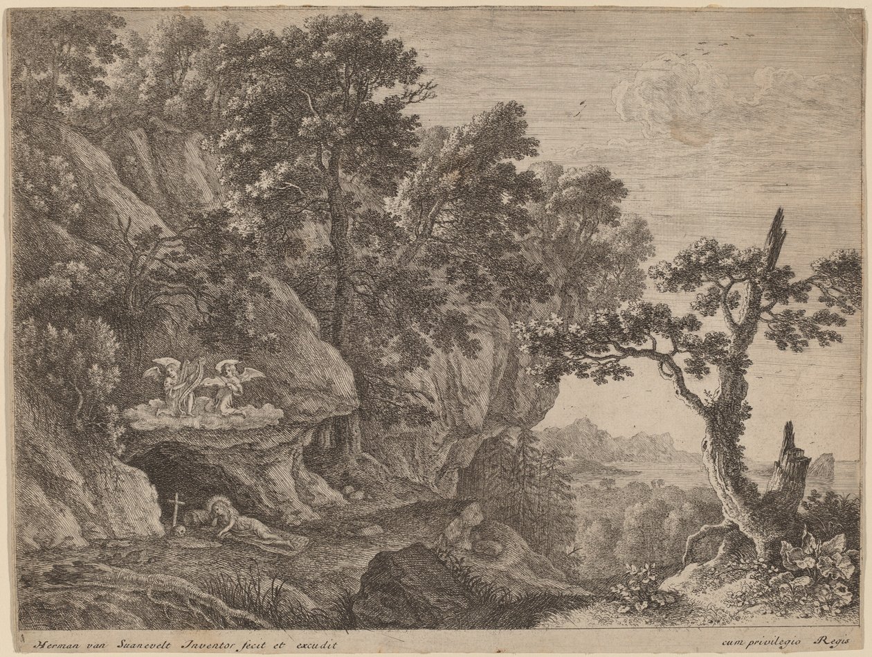 Maria Magdalena angrende av Herman van Swanevelt