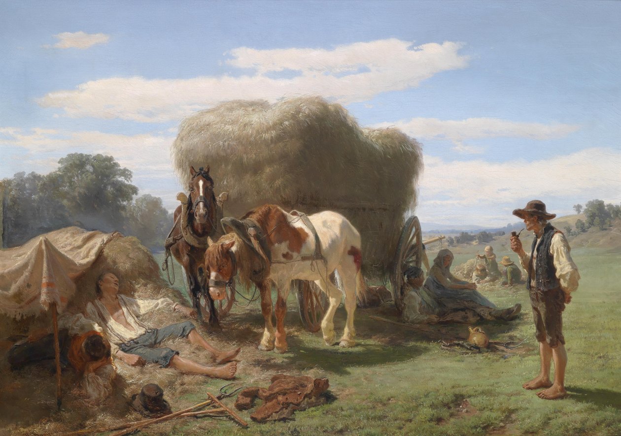 Hvil på høsten av Hermann Kauffmann the Elder