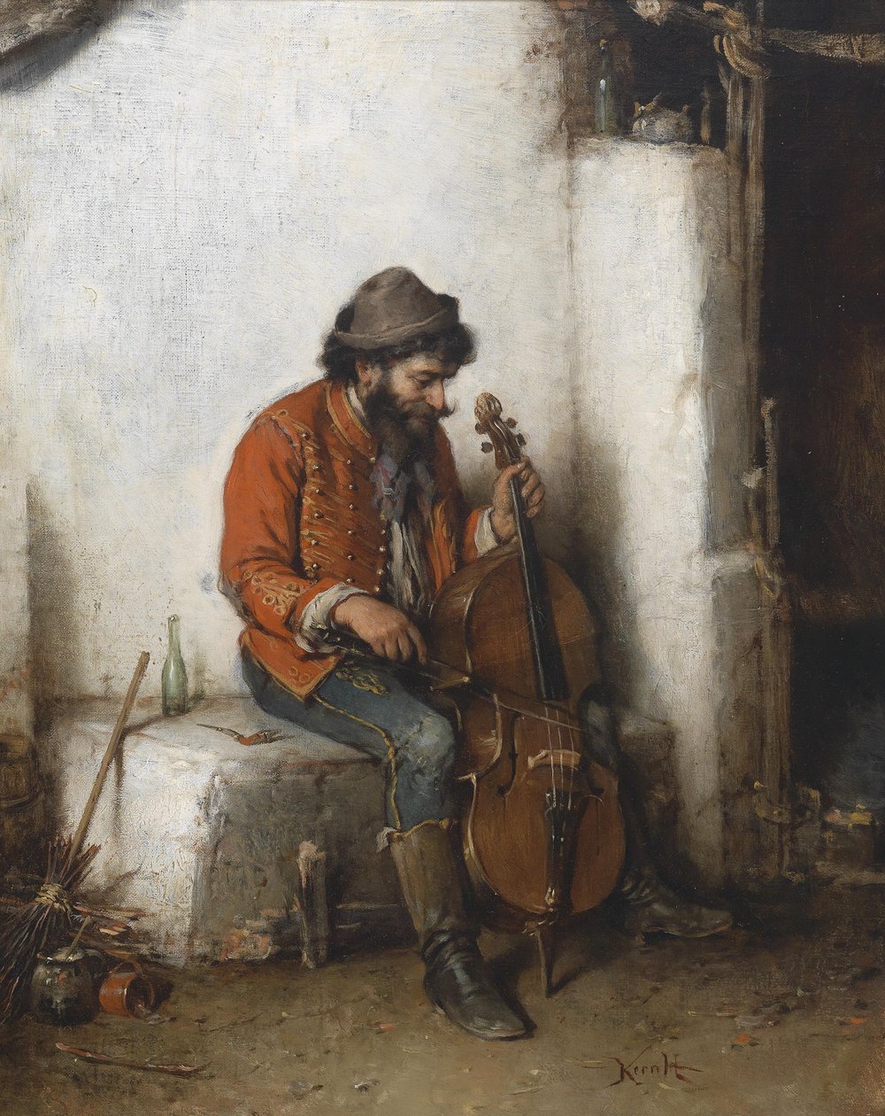 Sigøynermusikere av Hermann Kern