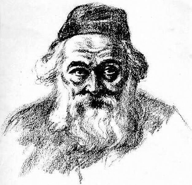 nRabbi chajim Soloweitschik Der Brisker Rawn av Hermann Struck