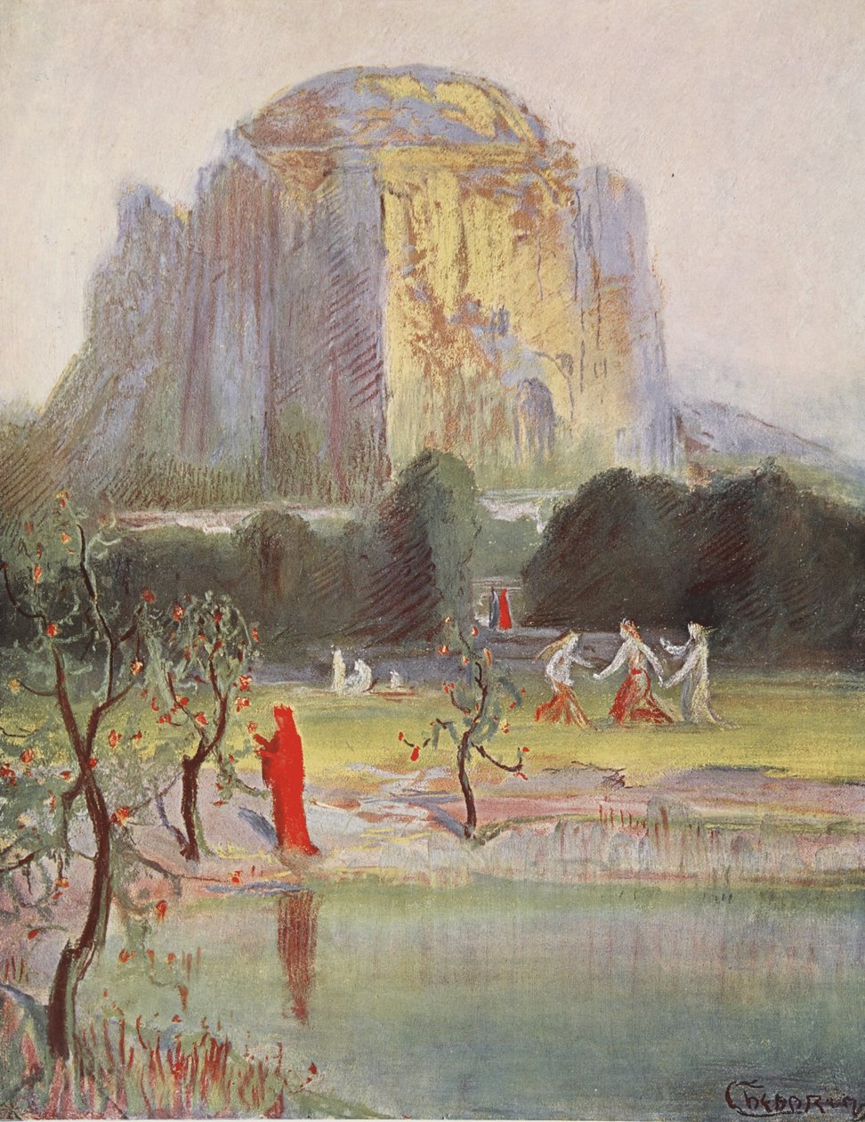 Freias hage, 1906 av Hermann Hendrich