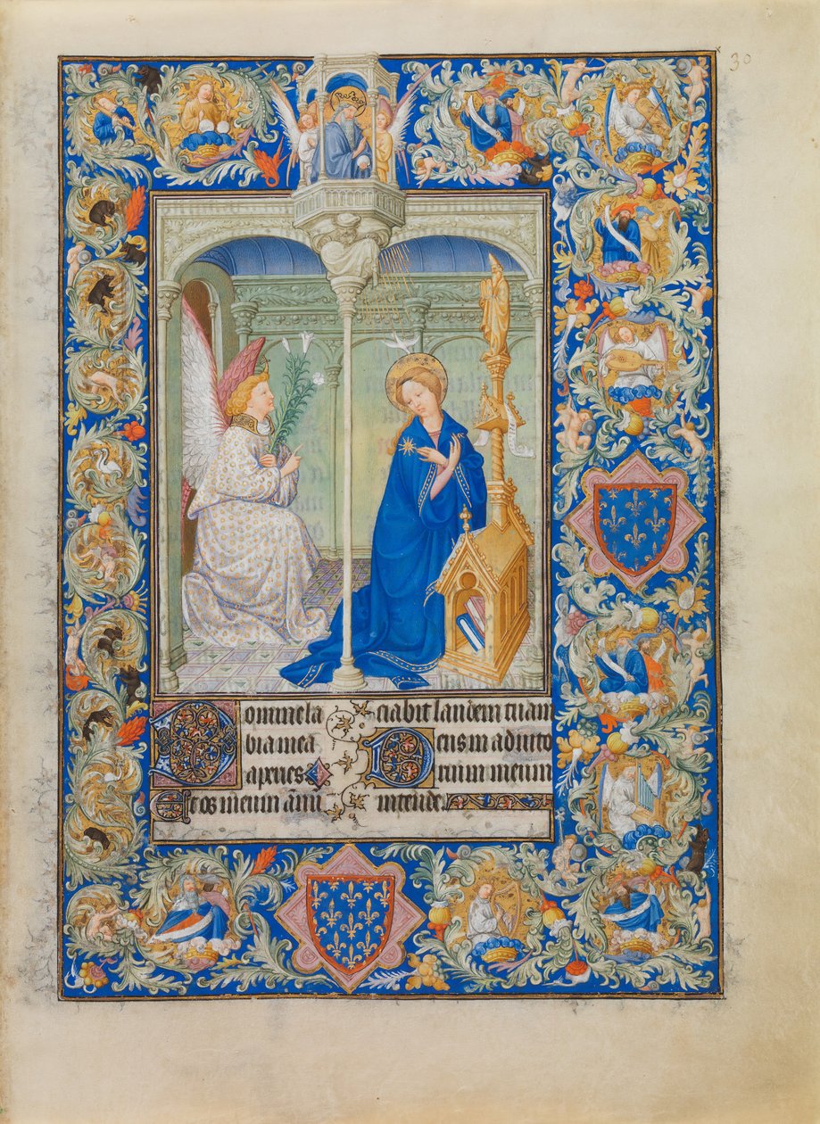 Belles Heures av Jean de France, hertug av Berry, 1405-14081409 av Hermann Limbourg