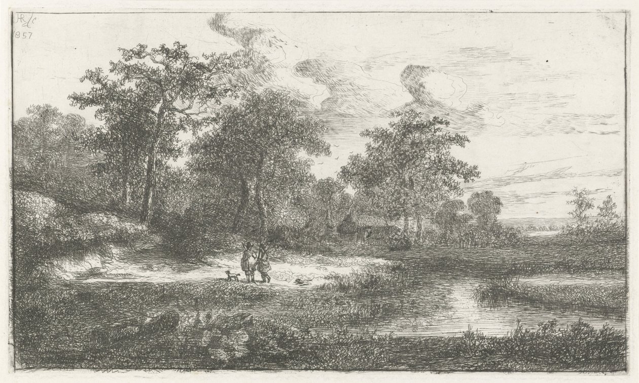 To jegere på en ven av Hermanus Jan Hendrik van Rijkelijkhuysen