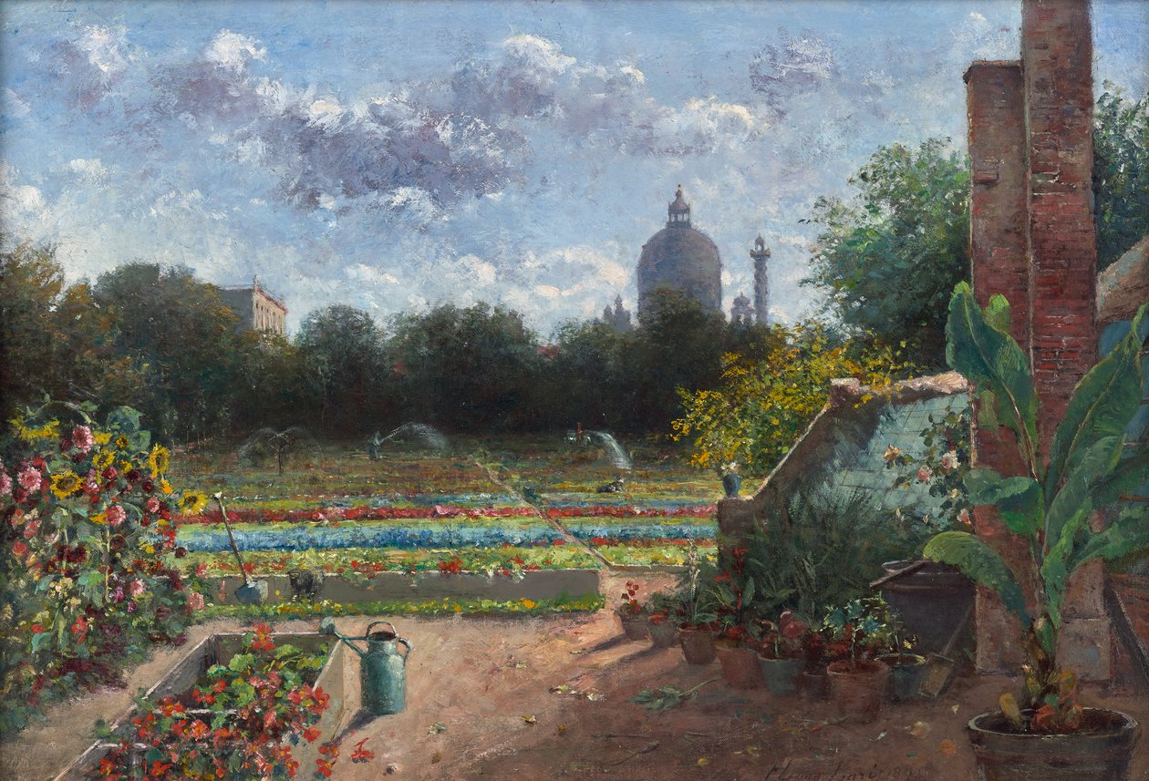 Den botaniske hagen i Wien av Hermine Lang Laris