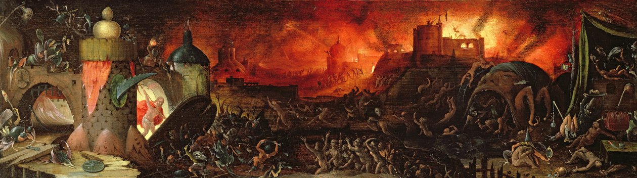 Helvetes harving av Herri met de Bles