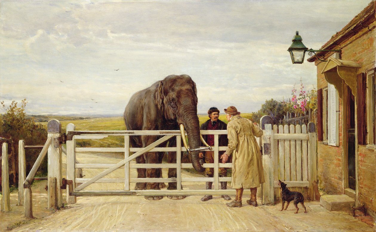 Den omstridte veiavgiften av Heywood Hardy