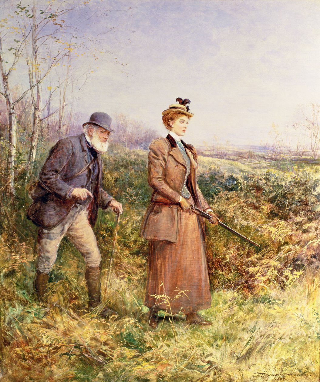 Pistolskuddet av Heywood Hardy