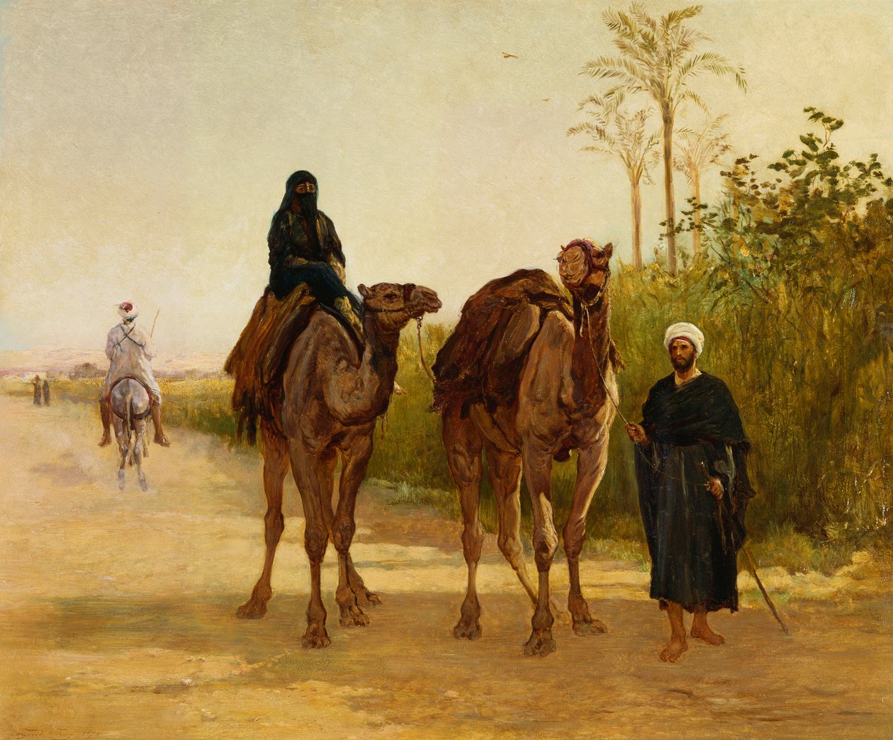 De reisende, 1874 av Heywood Hardy
