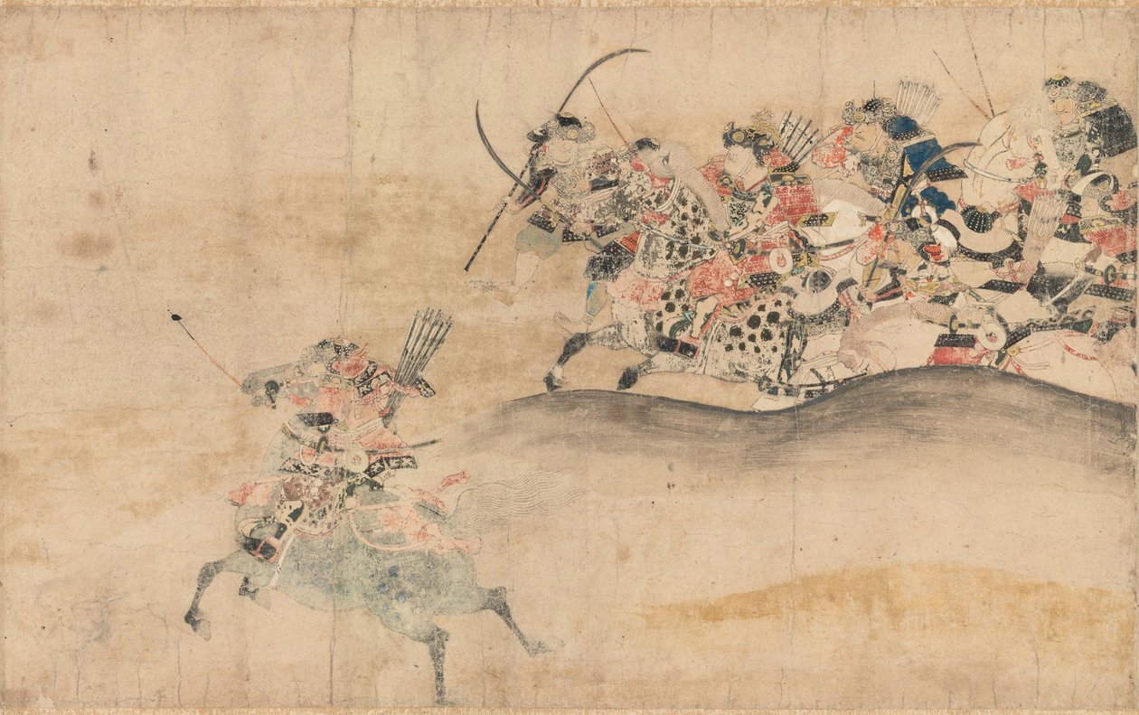 Gosannen Kassen Emaki av Hidanokami Korehisa