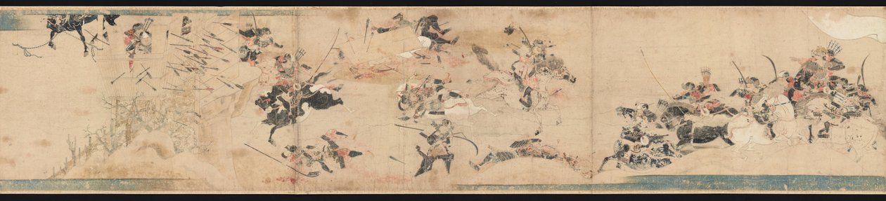 Gosannen Kassen Emaki av Hidanokami Korehisa