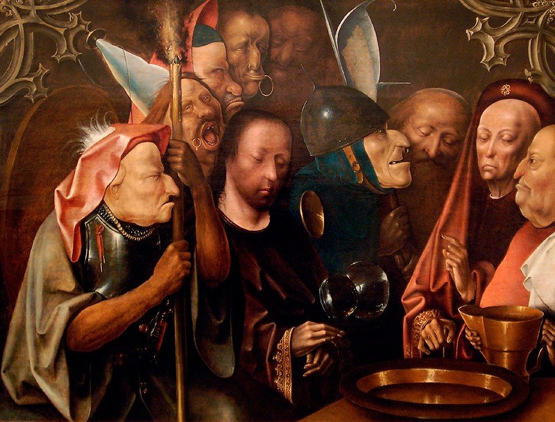 Kristus før Pilatus av Hieronymus Bosch