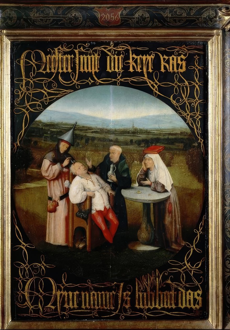 Steinskjæringen av Hieronymus Bosch