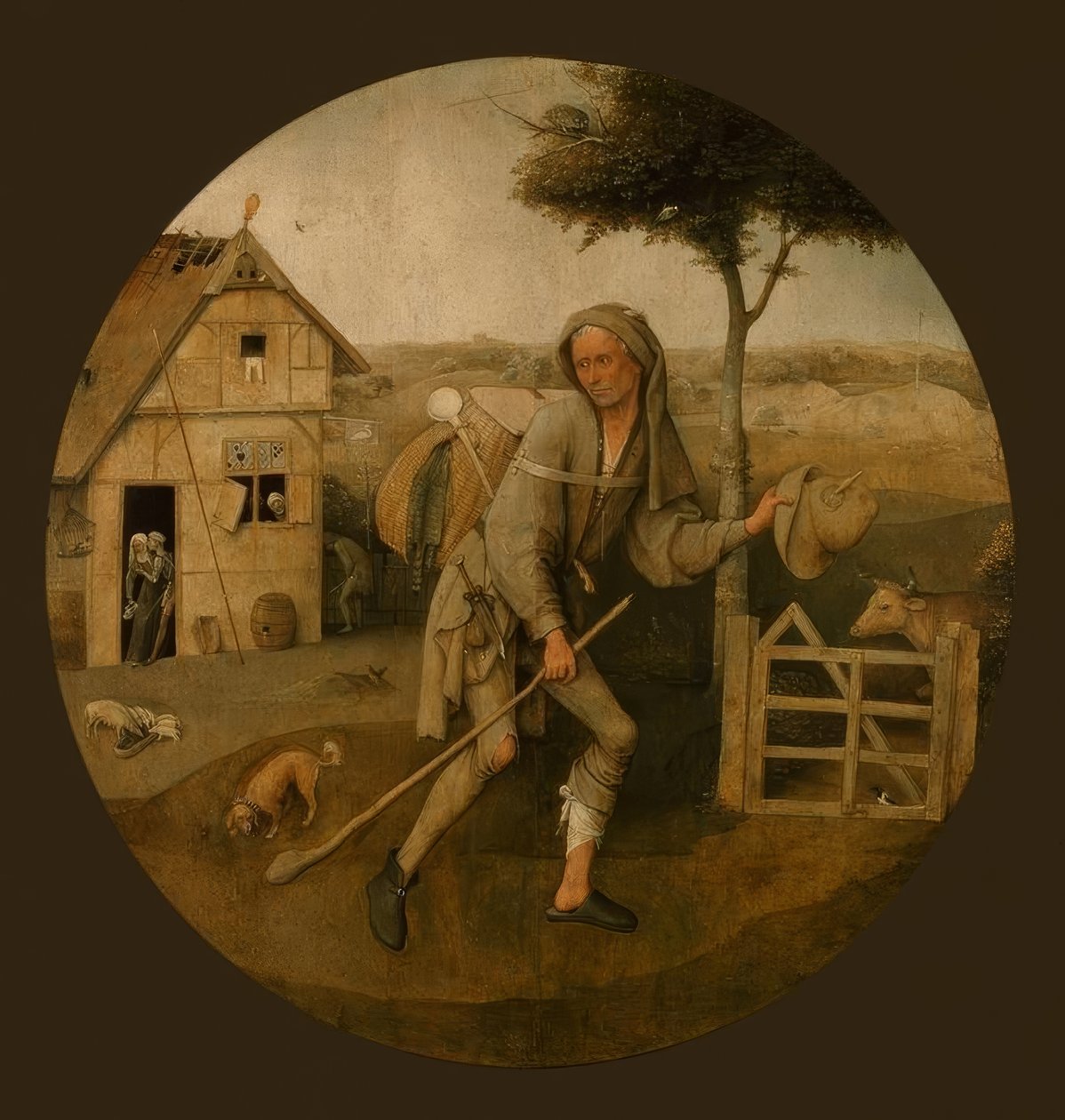 Landstrykeren av Hieronymus Bosch