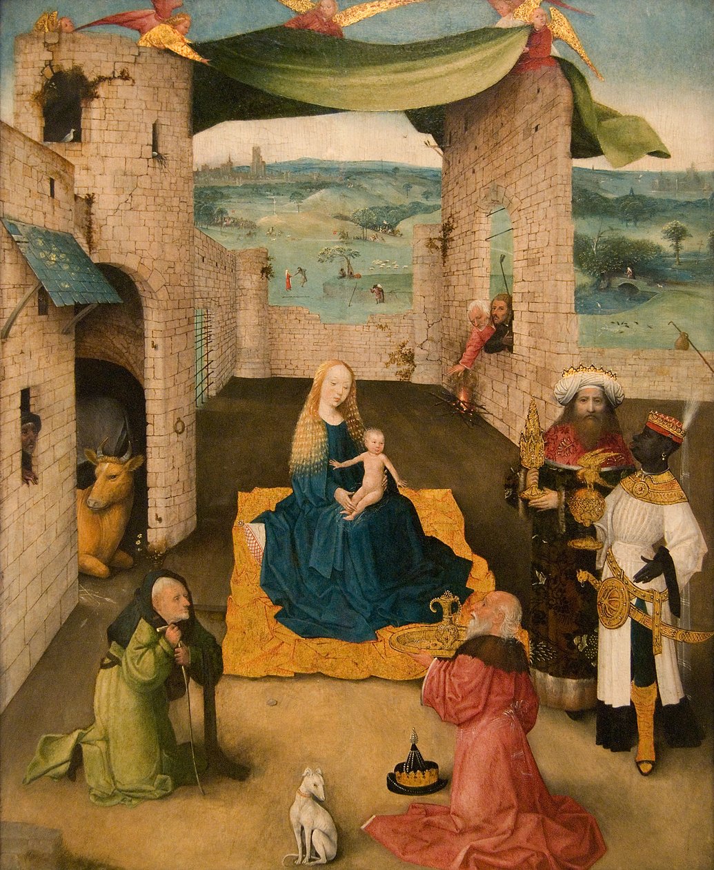 Tilbedelsen av magi av Hieronymus Bosch