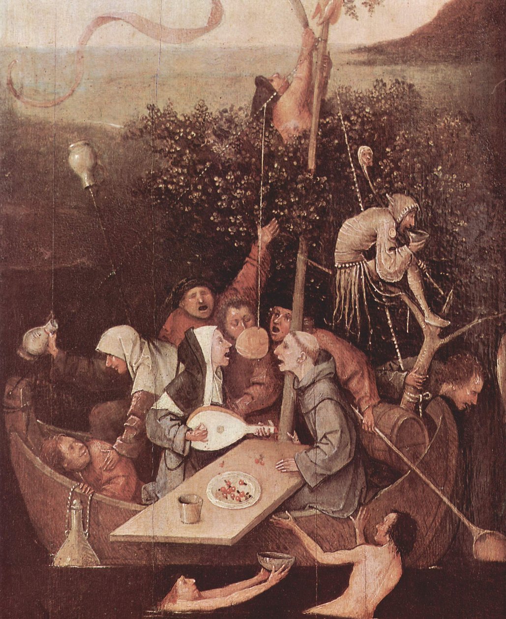 Dårens skip av Hieronymus Bosch
