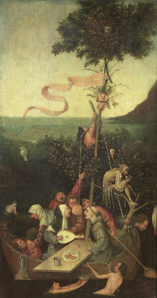 Dårenes skip, ca.1500 av Hieronymus Bosch