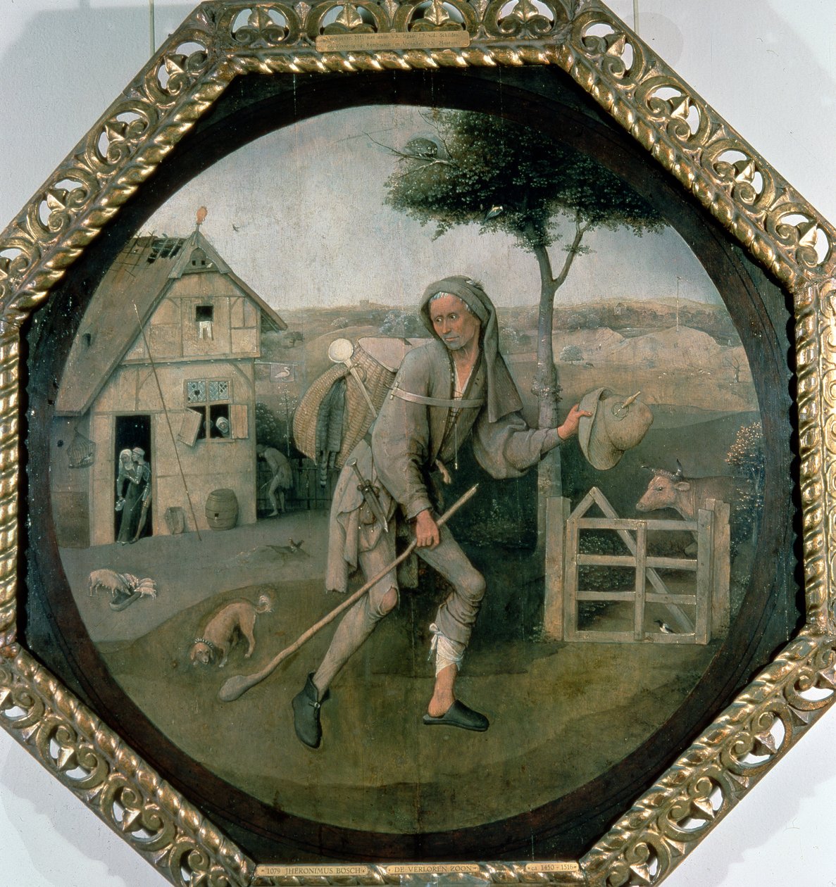 Vagabonden Den fortapte sønn, ca. 1510 av Hieronymus Bosch