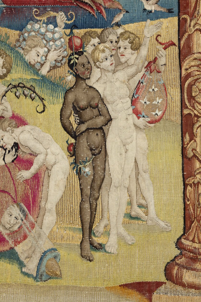 The Garden of Earthly Delights. ca. 1560 (teppe) av Hieronymus (after) Bosch