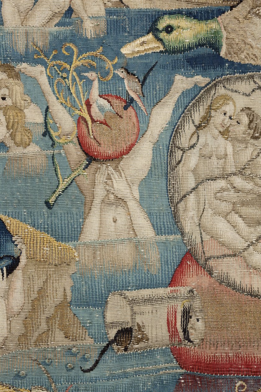 The Garden of Earthly Delights. ca. 1560 (teppe) av Hieronymus (after) Bosch