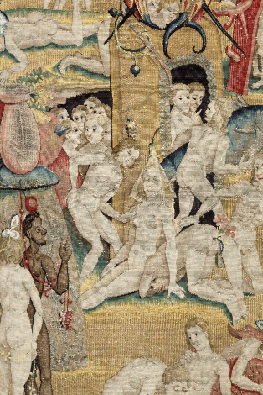 The Garden of Earthly Delights. ca. 1560 (teppe) av Hieronymus (after) Bosch
