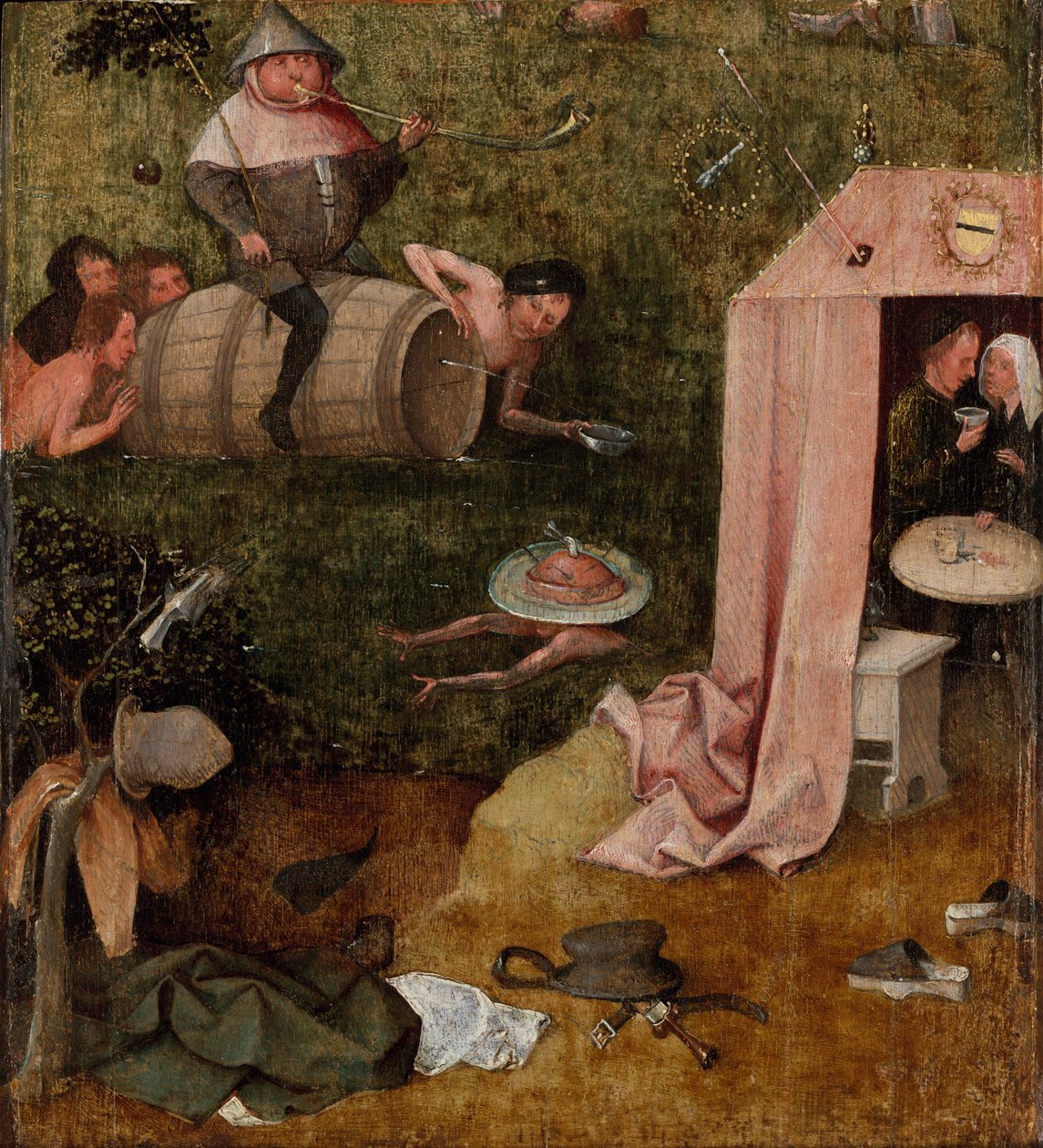 An Allegory of Inmperance, ca. 1495-1500 (olje på panel) av Hieronymus Bosch