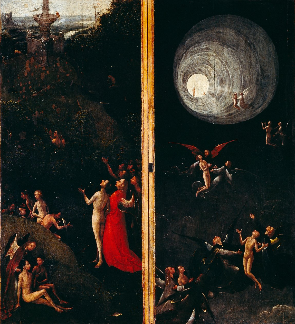 Oppstigning i Empyrean av Hieronymus Bosch