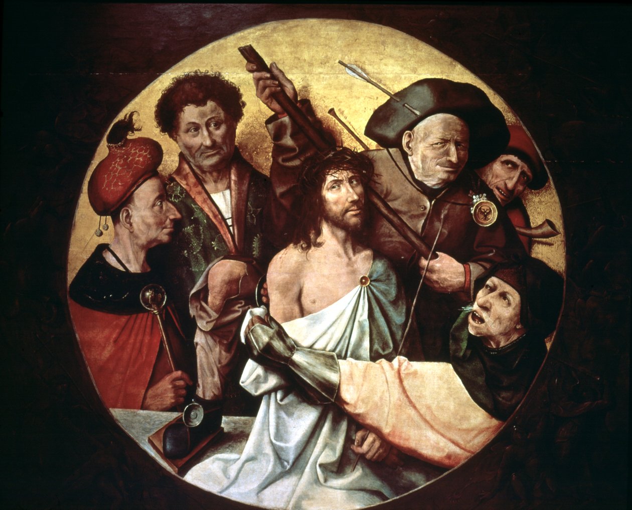 Tornekronen, også kjent som fornærmelsene av Hieronymus Bosch