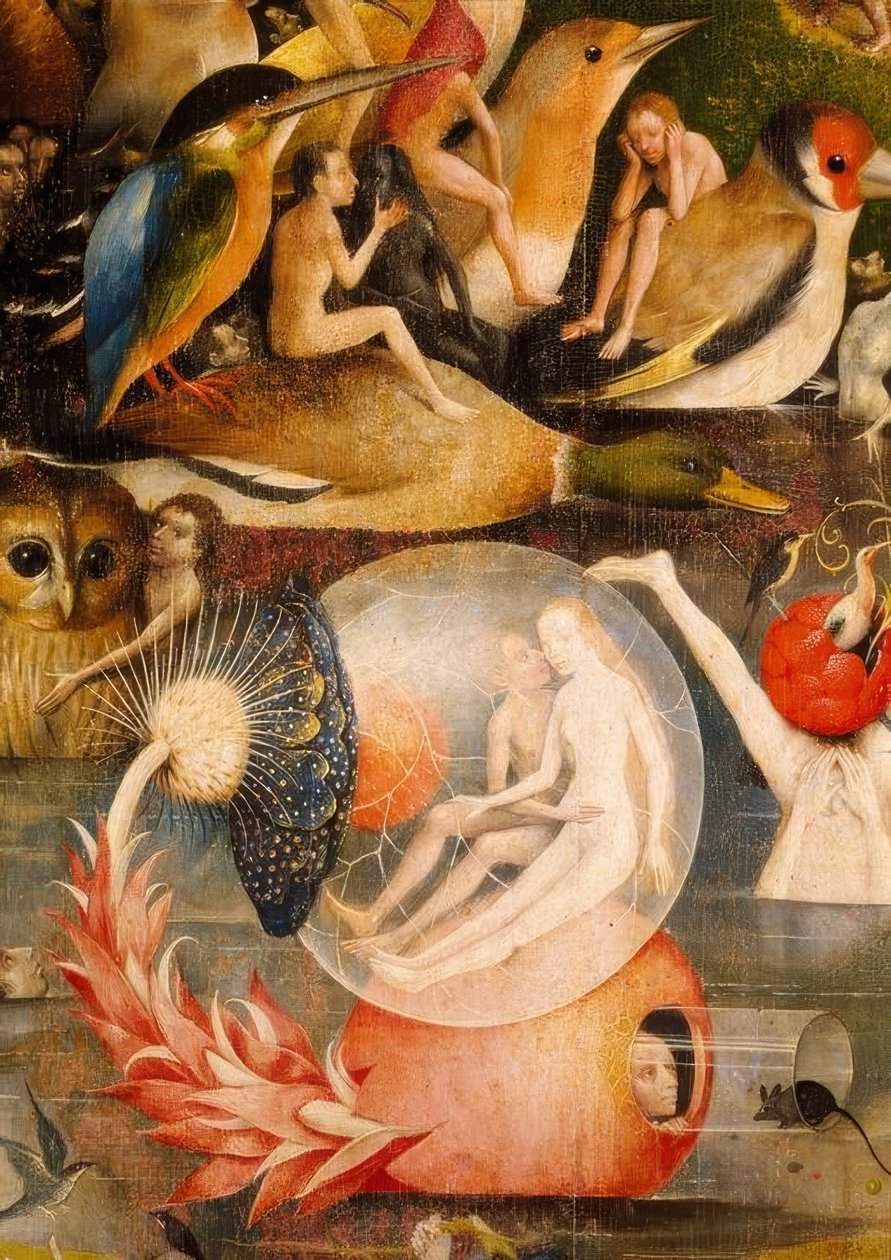 Hagen med jordiske gleder av Hieronymus Bosch