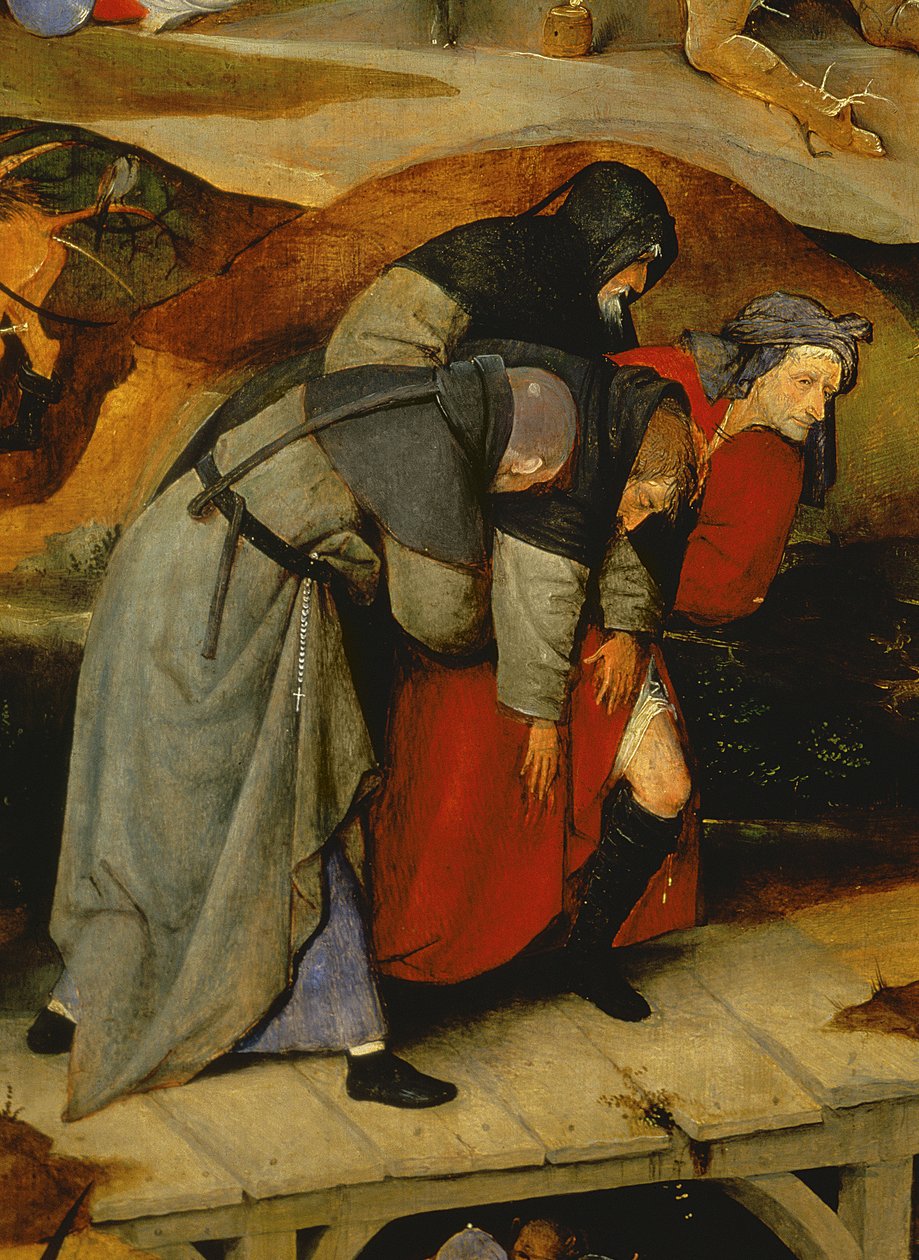 Detalj fra Fristelsen til St. Antonius, ca. 1500 av Hieronymus Bosch