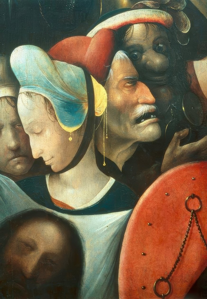 Å bære korset av Hieronymus Bosch