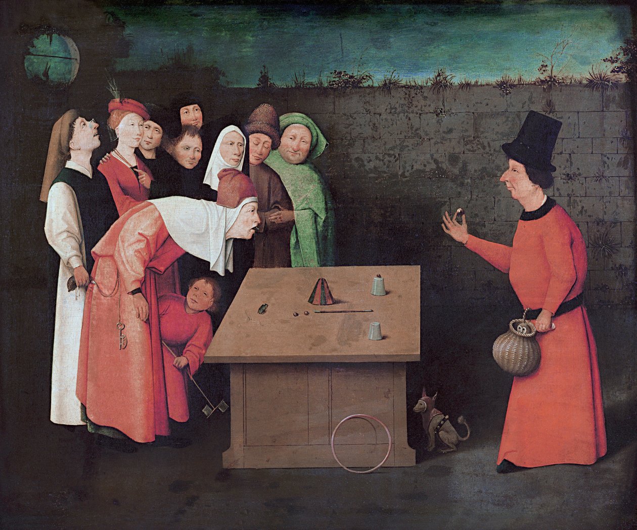 Tryllekunstneren av Hieronymus Bosch