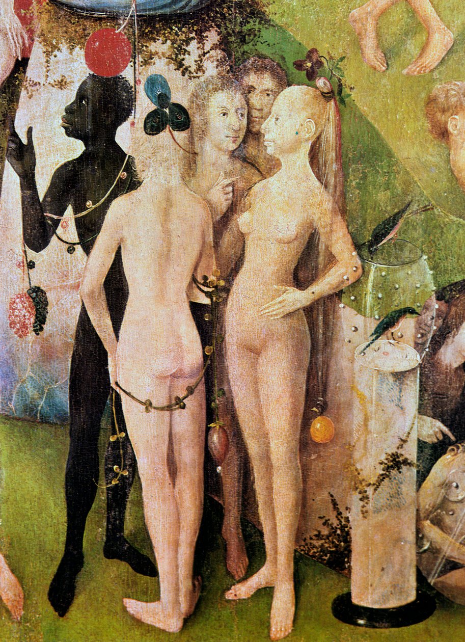 The Garden of Earthly Delights Detalj av midtpanelet, ca. 1500 av Hieronymus Bosch