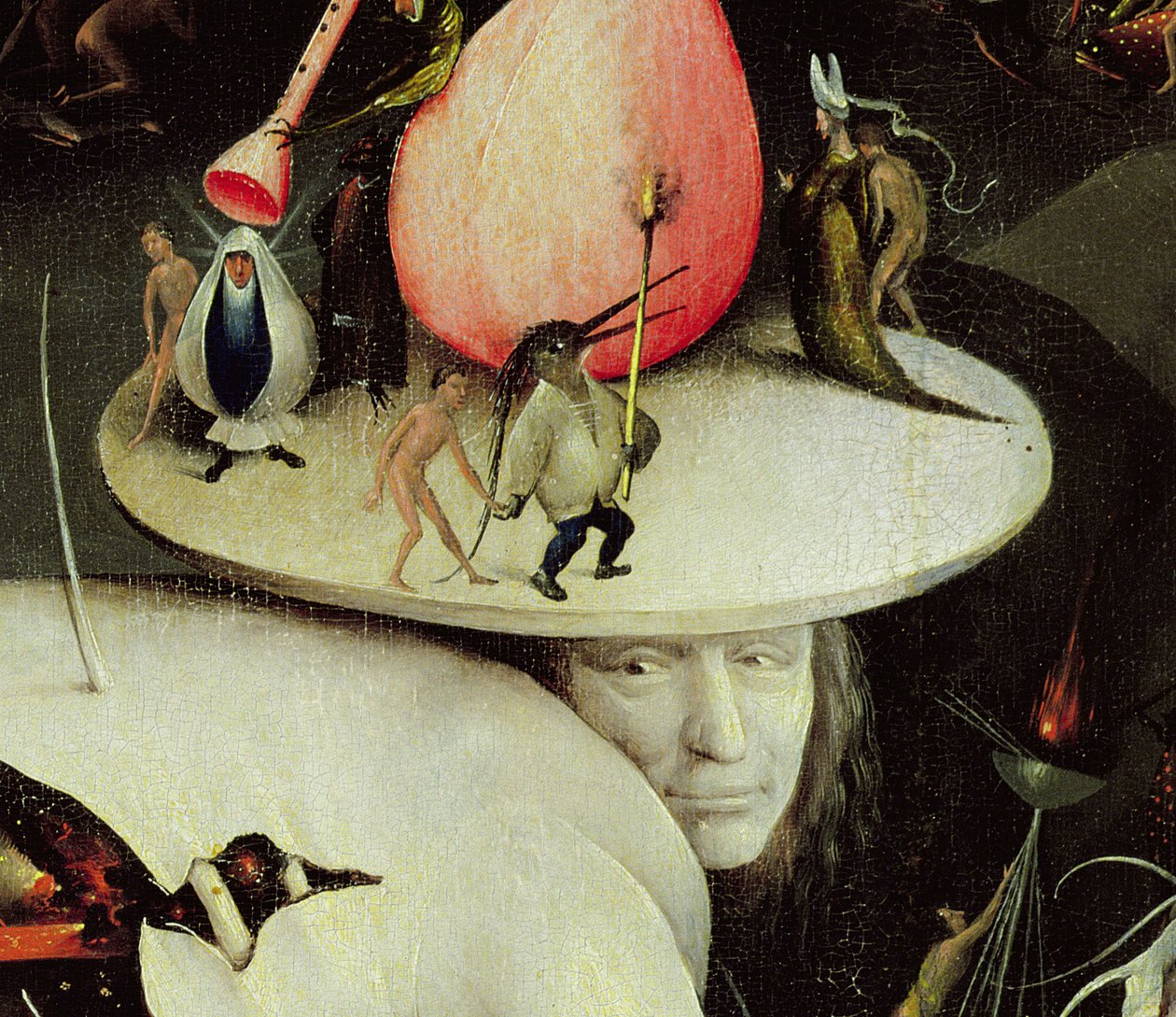 The Garden of Earthly Delights, ca. 1500 (detalj av 3425) av Hieronymus Bosch