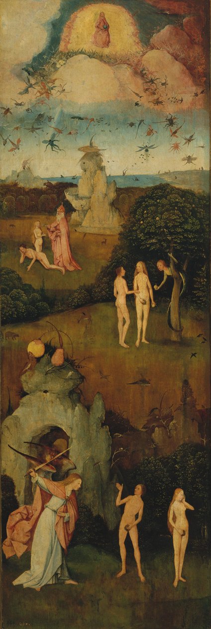 Haywain Triptych Venstre panel, ca. 1516 av Hieronymus Bosch